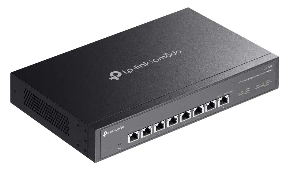 TP-Link DS1008X Omada 8-Port 10G Unmanaged Desktop/Rackmount Switch