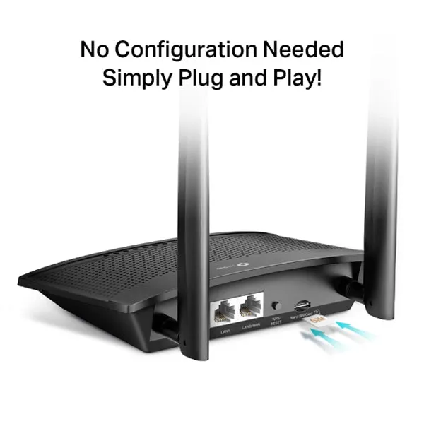 TP-Link TL-MR100 300Mbps Wireless N 4G LTE Router