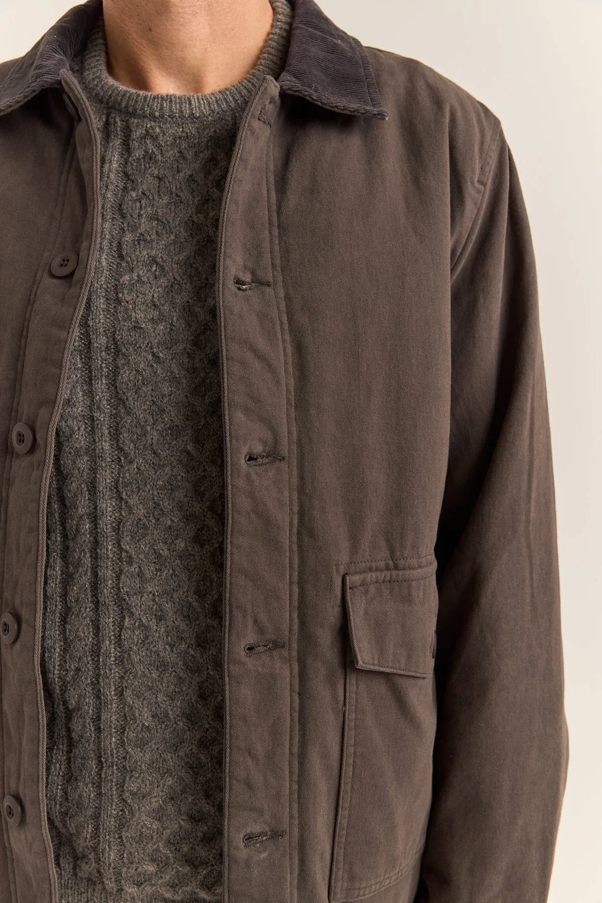 TYPE-12 JACKET - WASHED BLACK