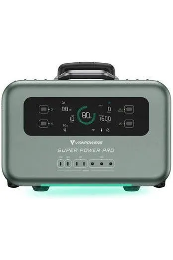 Vanpowers Super Power Pro 2000 Portable Power Station