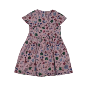Vestido Flores Aquareladas