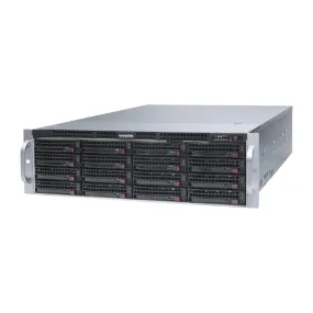 VIVOTEK 64 Channel NVR Without HDD NR9682-V3, Up to 192CH, 16 Bay Recording Server