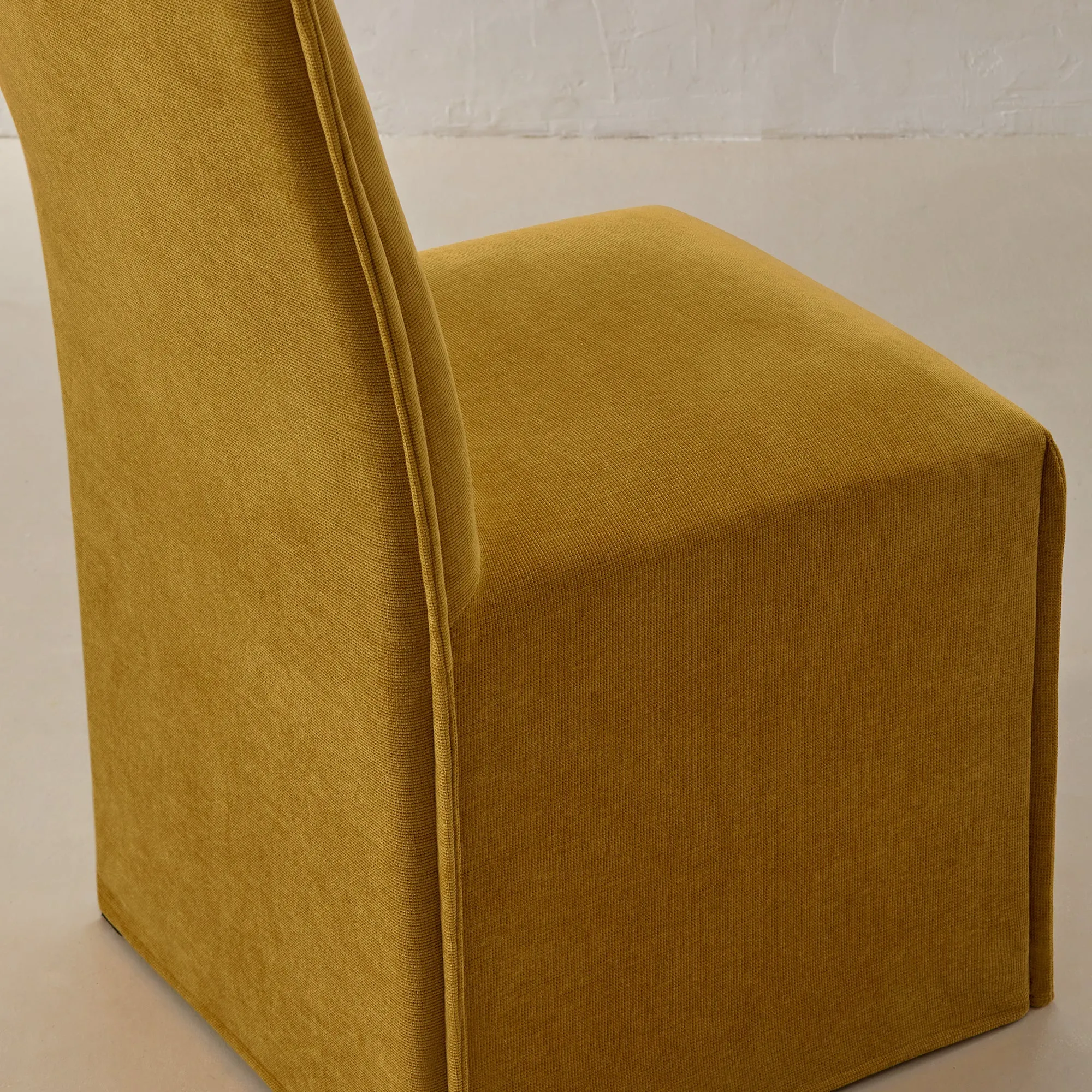 Washable Upholstered Dining Chair | 15" Back Height in Kiiro (Set of 2)