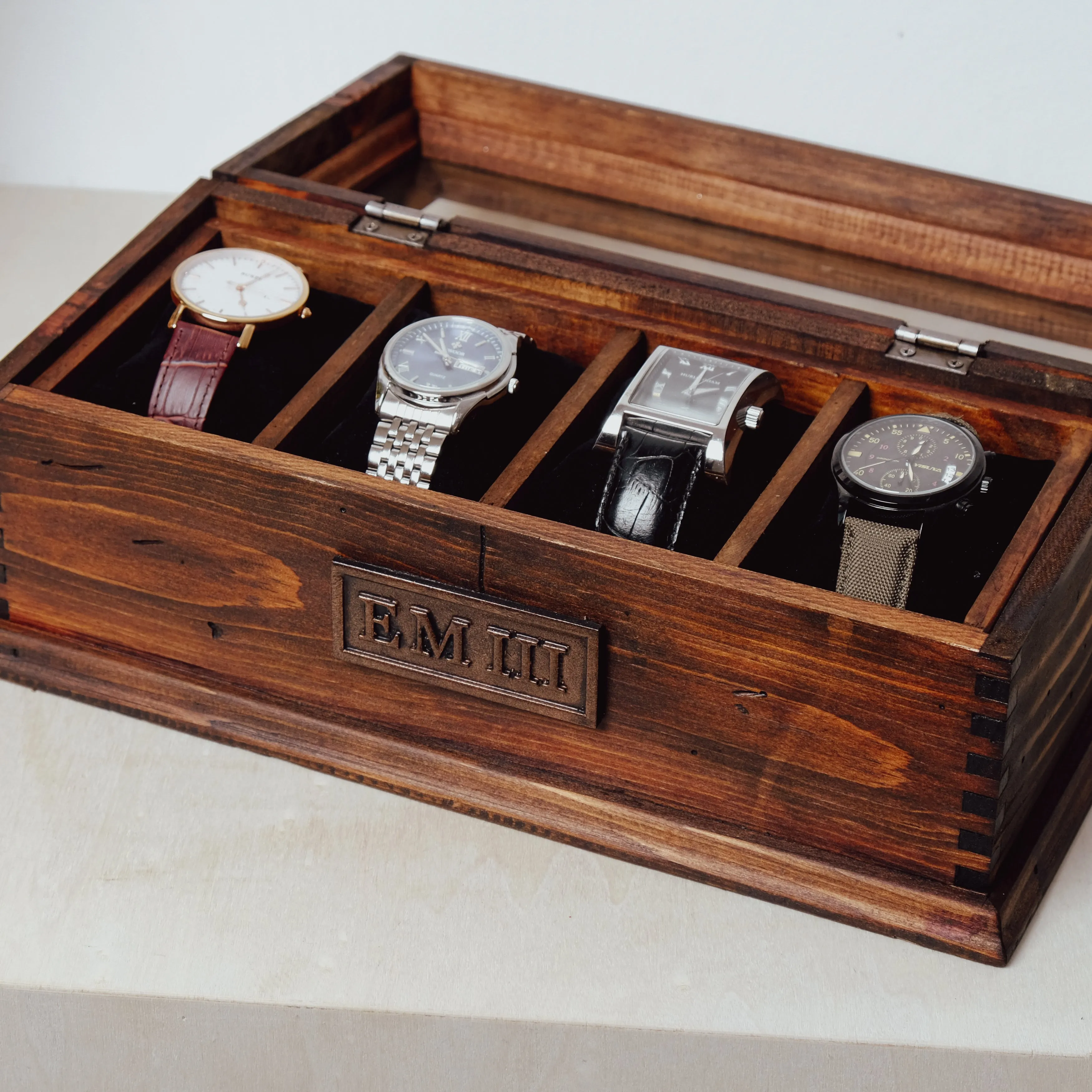 Watch Box with secret compartment No.4
