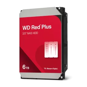 WD 6TB Red Plus WD60EFPX NAS 3.5" SATA 5400rpm 256MB Cache HDD