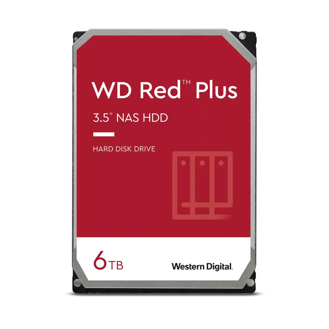 WD 6TB Red Plus WD60EFPX NAS 3.5" SATA 5400rpm 256MB Cache HDD