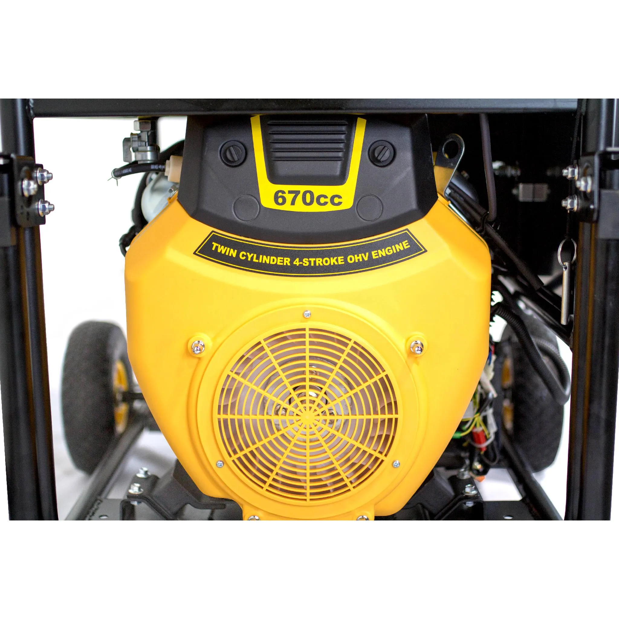WEN 5613K 13000-Watt Portable Standby Generator with Wheel Kit and Electric Start