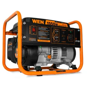 WEN 56155 4-Stroke 98cc 1550-Watt Portable Power Generator, CARB Compliant