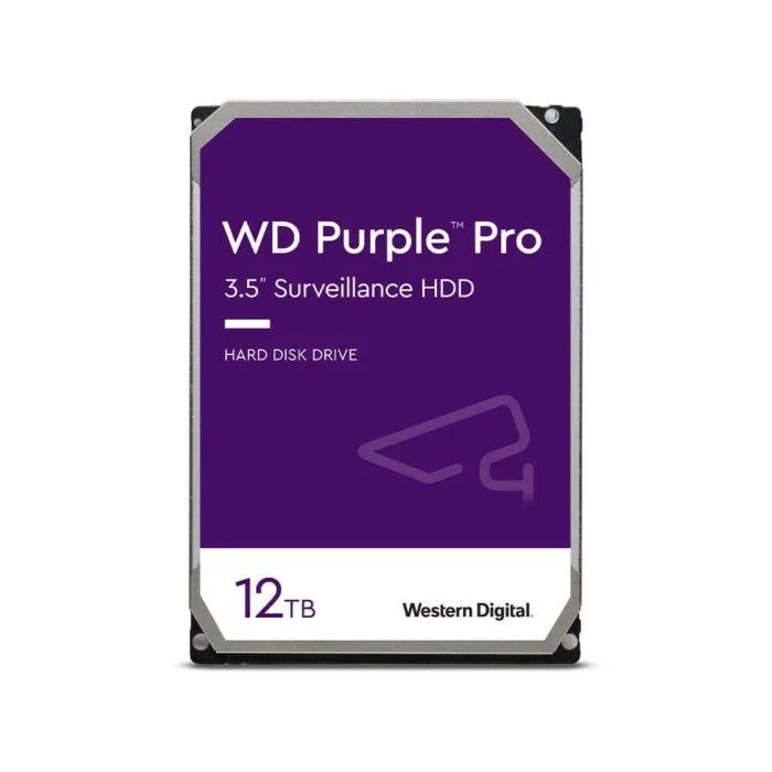 WESTERN DIGITAL PURPLE 12TB PRO SURVEILLANCE HDD