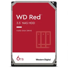 Western Digital Red Plus NAS 6TB 3.5 Inch Server Internal Hard Drive