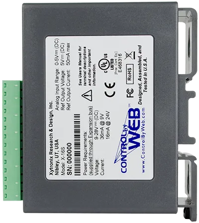 X-16s | Eight Analog Input Expansion Module