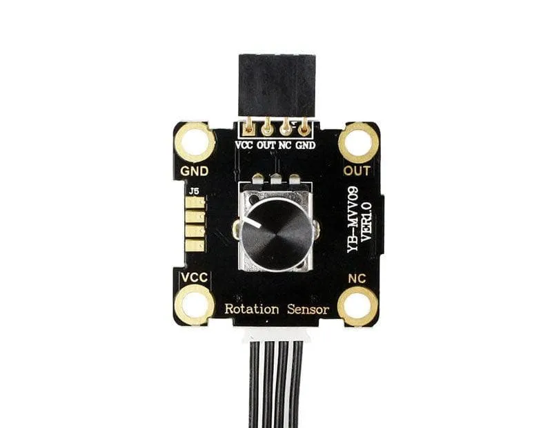 Yahboom Potentiometer module compatible with alligator clip/DuPont line/PH2.0 cable